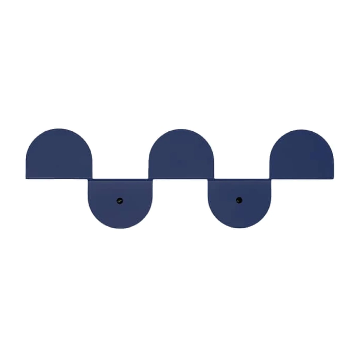 Vibes Wall coat rack metal blue / L 37.3 cm - NOBODINOZ – image 1