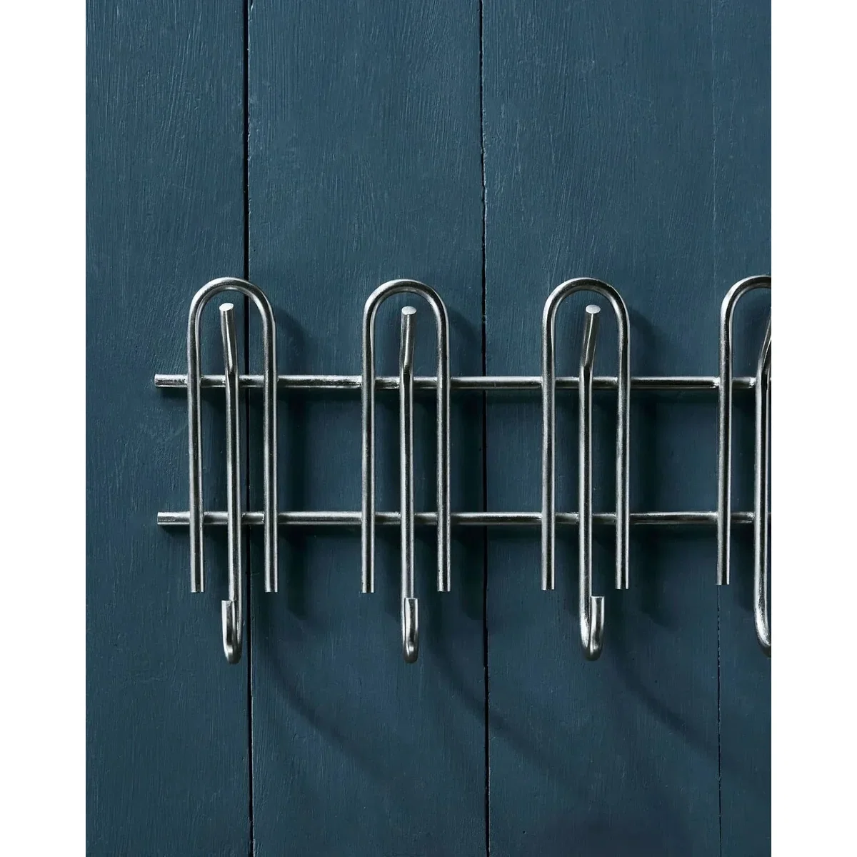 House Doctor Cleo coat rack Silver finish 50x5.5x22 cm – image 2