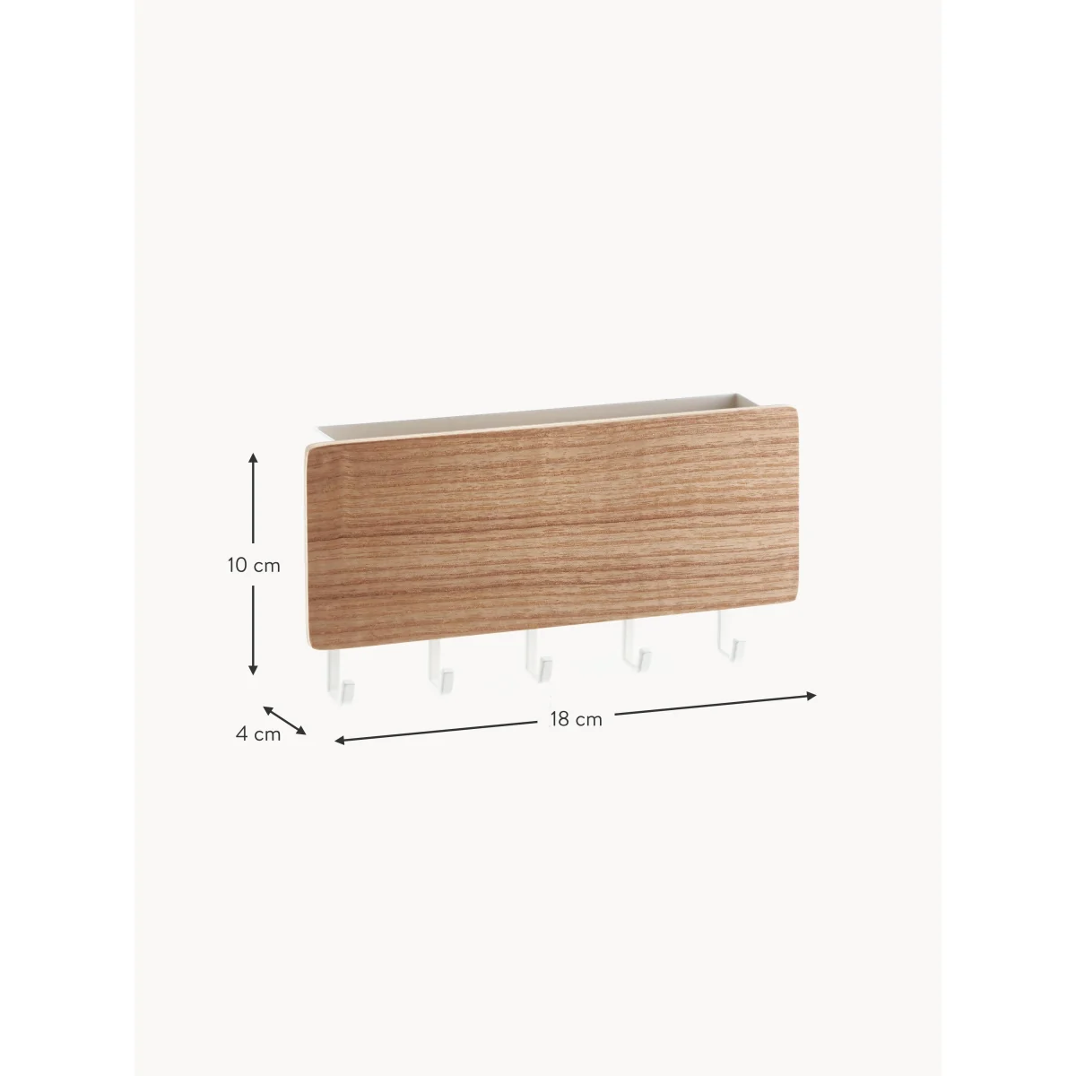 Wall-Mounted Coat Rack Rin with Magnetic Back – image 4