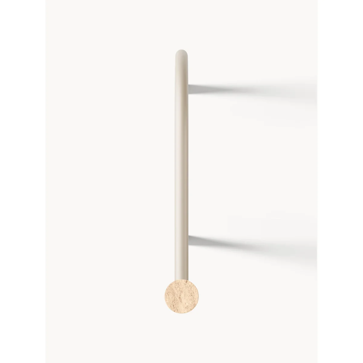 Wall-Mounted Coat Rack Disa with Travertine Hooks – image 3