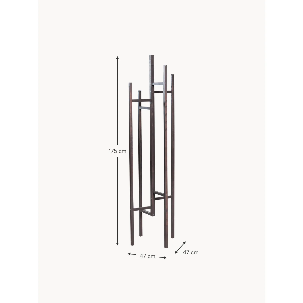 Oak Wood Coat Stand Eigen – image 3