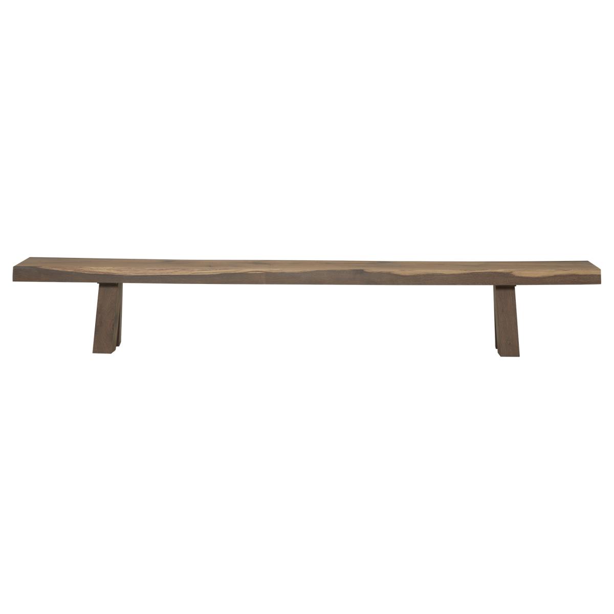 Forte Bench Upto 305 x 36 x H46cm, Brown | Barker & Stonehouse – image 3