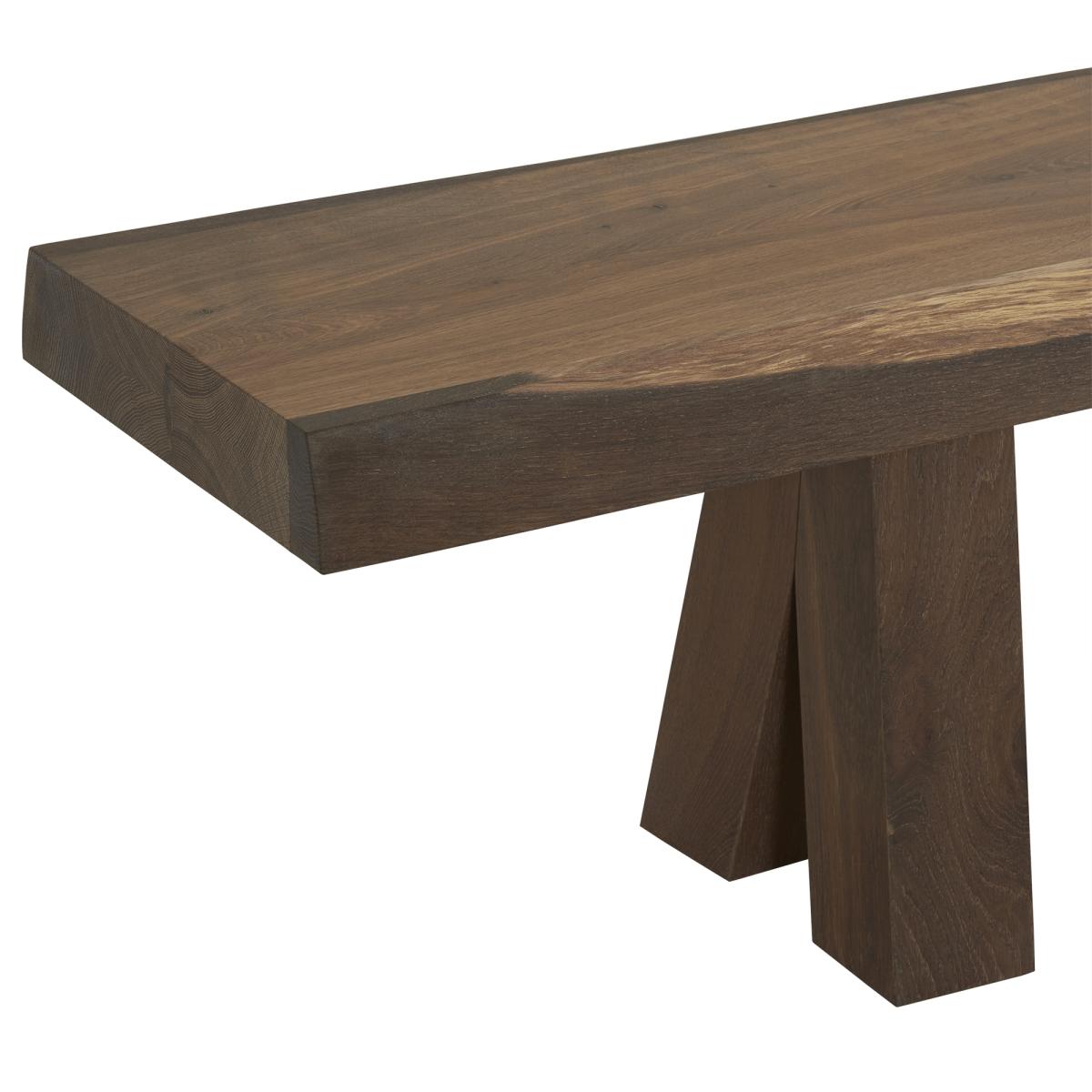 Forte Bench Upto 305 x 36 x H46cm, Brown | Barker & Stonehouse – image 4