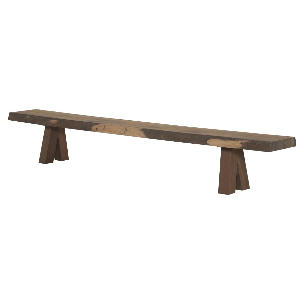 Forte Bench Upto 305 x 36 x H46cm, Brown | Barker & Stonehouse – image 5