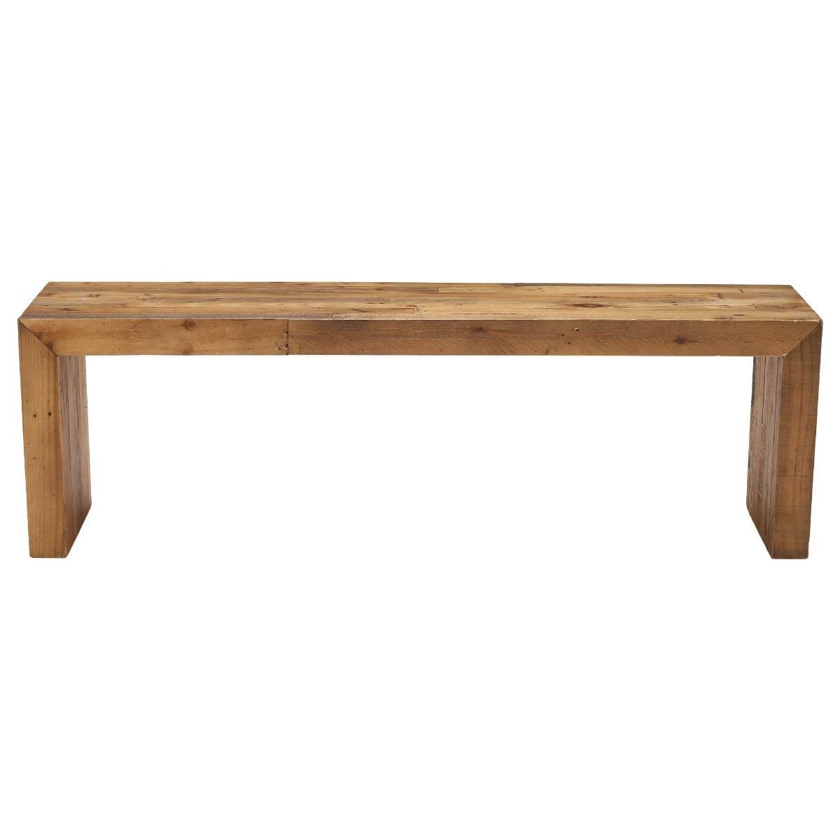 San Quentin Ruskin Reclaimed Wood Ruskin Small Bench – image 3