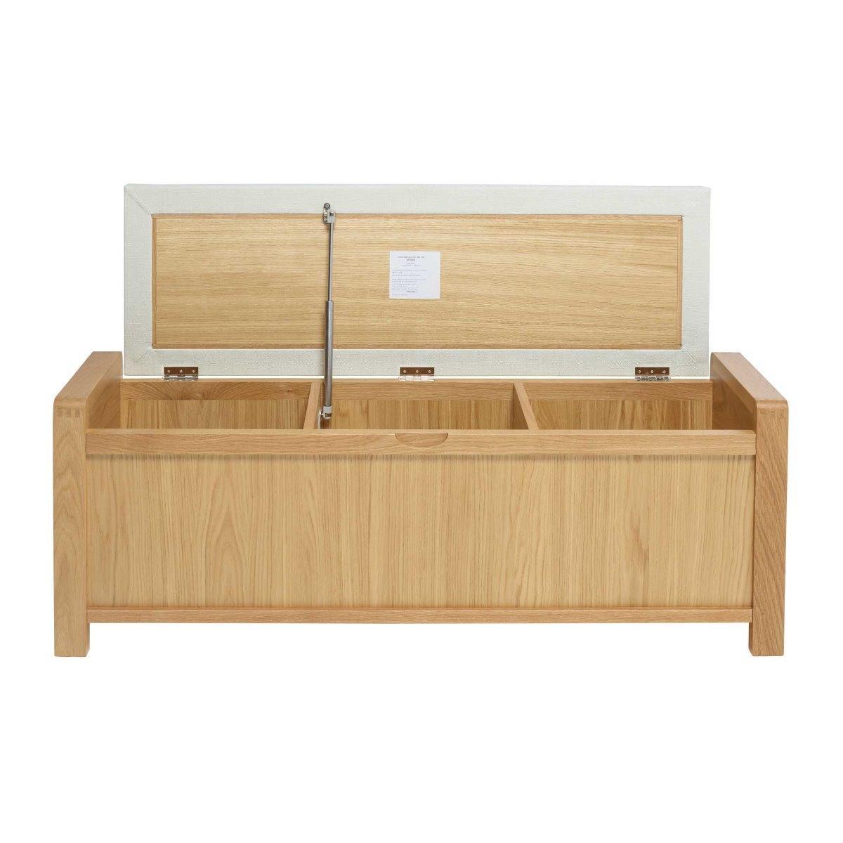 Ercol Bosco Storage Bench, Oak – image 4