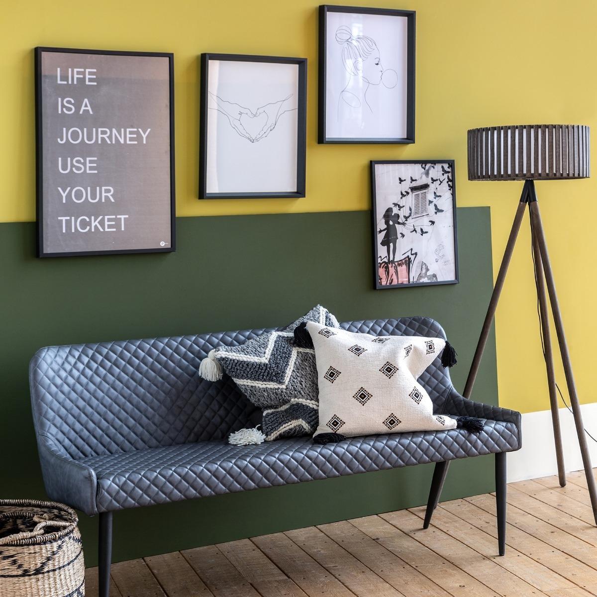 Rivington Upholstered Sofa Bench – image 2