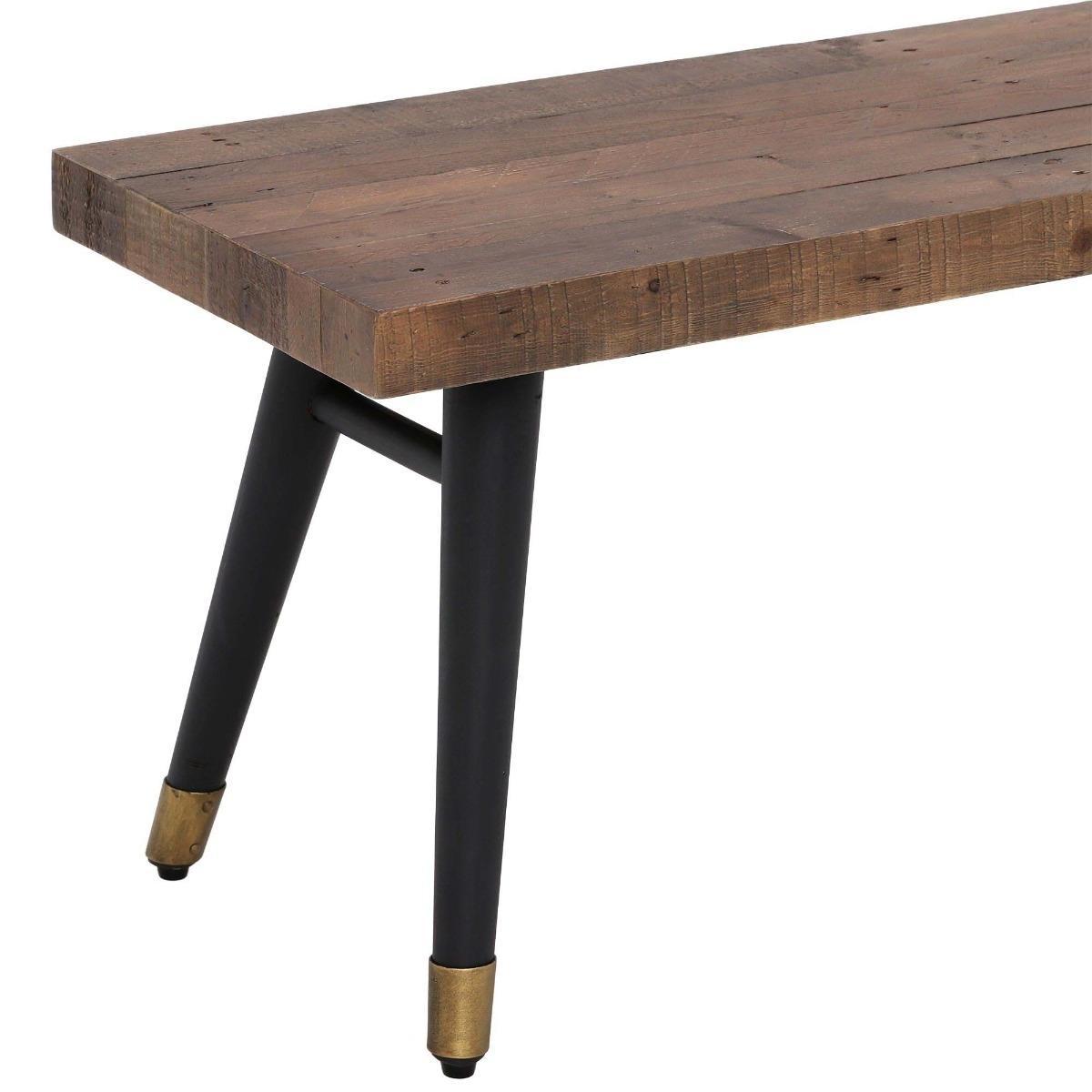 Modi Reclaimed Wood Bench – image 4