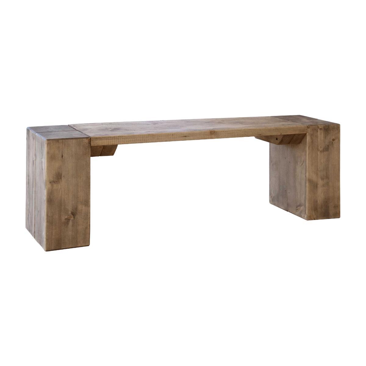 Samson Reclaimed Wood Bench – image 1