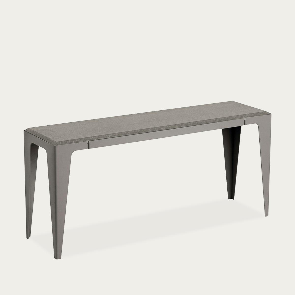 Slate Black Chamfer Bench