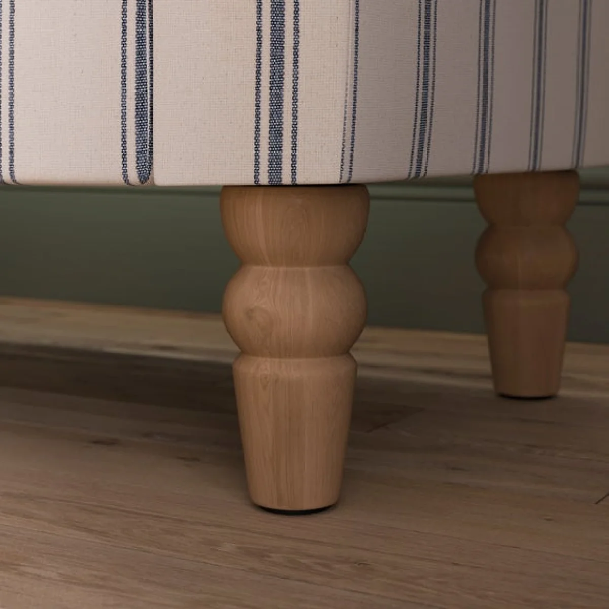 Lilian Folkstone Stripe Storage Window Seat – image 5