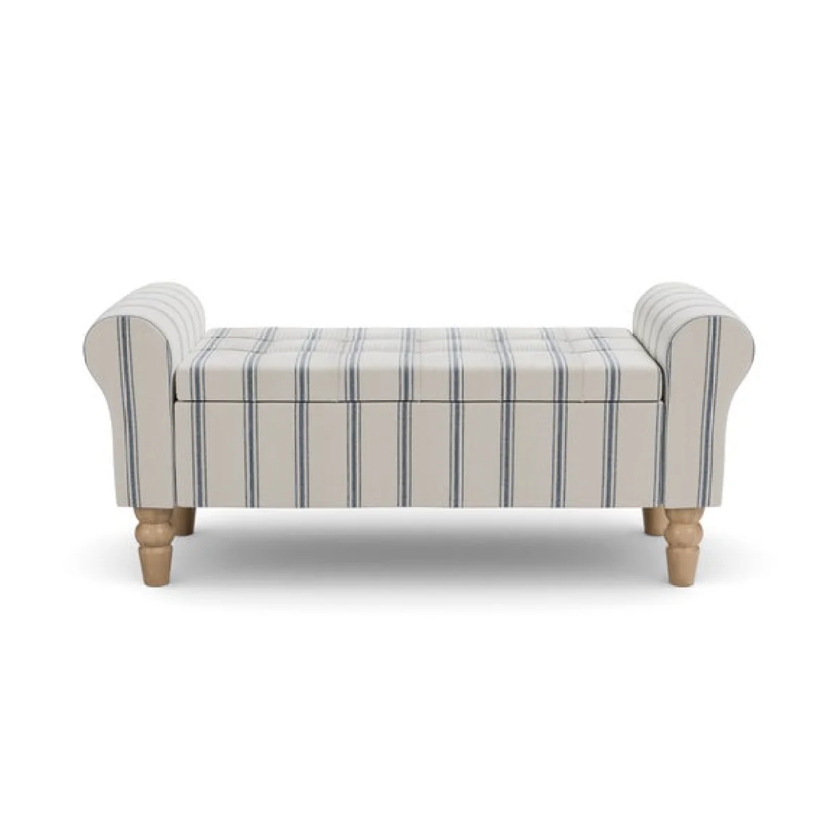 Lilian Folkstone Stripe Storage Window Seat – image 7