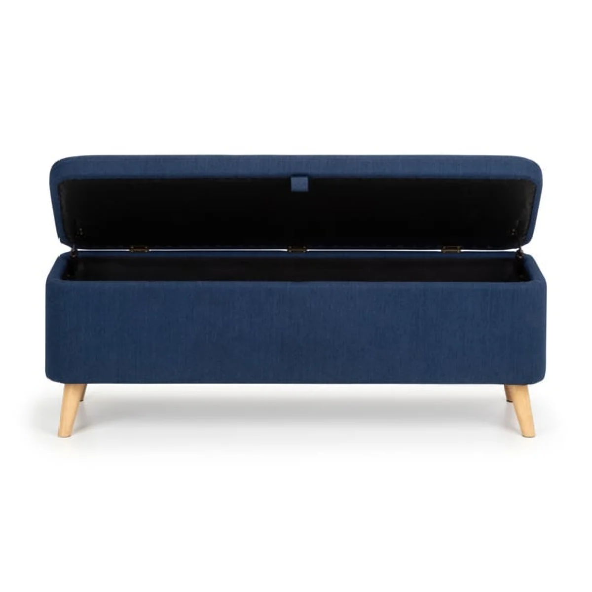 Return - Astrid Linen Storage Bench, Blue – image 4