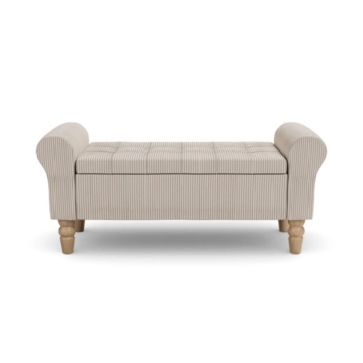 Lilian Small Stripe Storage Window Seat – image 7