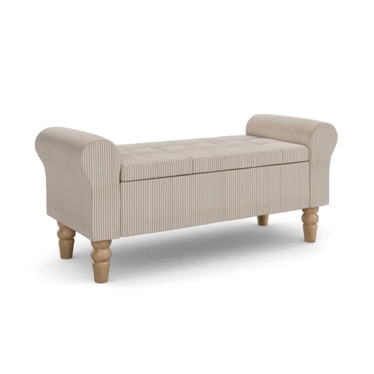 Lilian Small Stripe Storage Window Seat – image 8