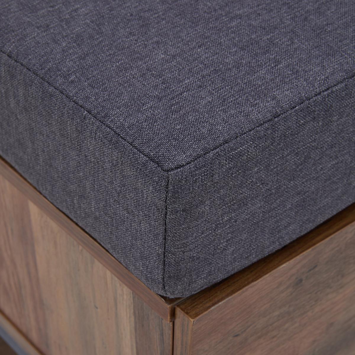 Fulton Storage Bench Grey – image 7