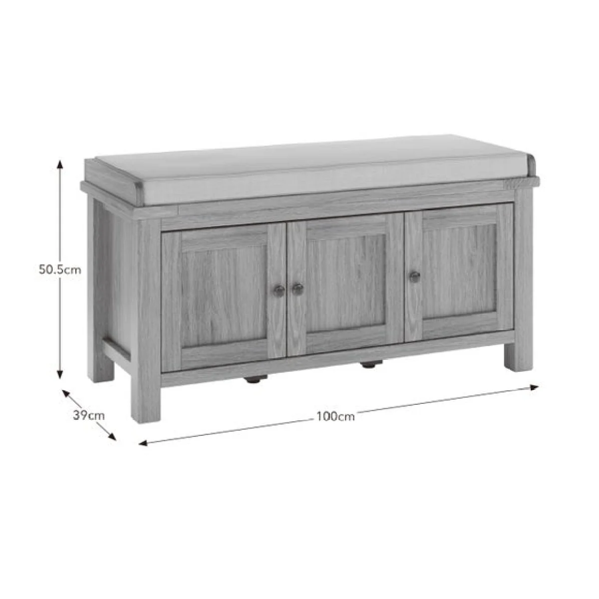 Olney Hallway Bench – image 6