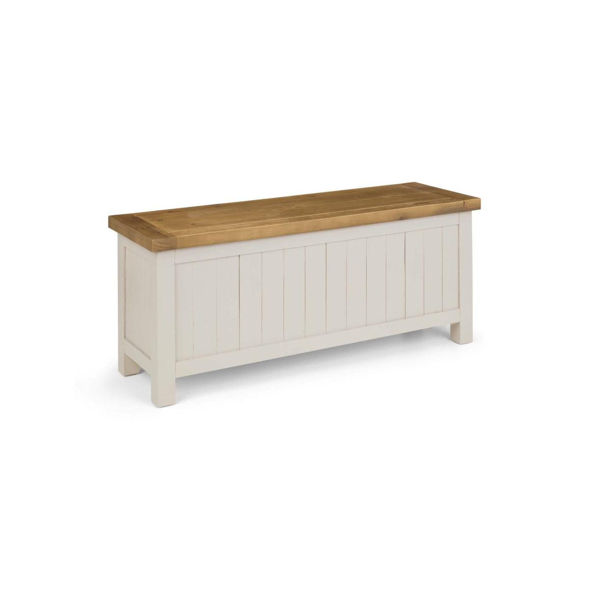Caleb Wooden Storage Bench – image 3
