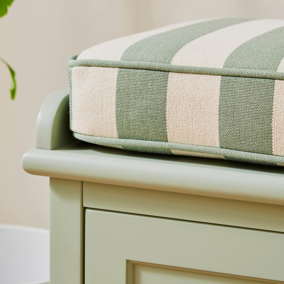 Beatrice Striped Storage Bench – image 3
