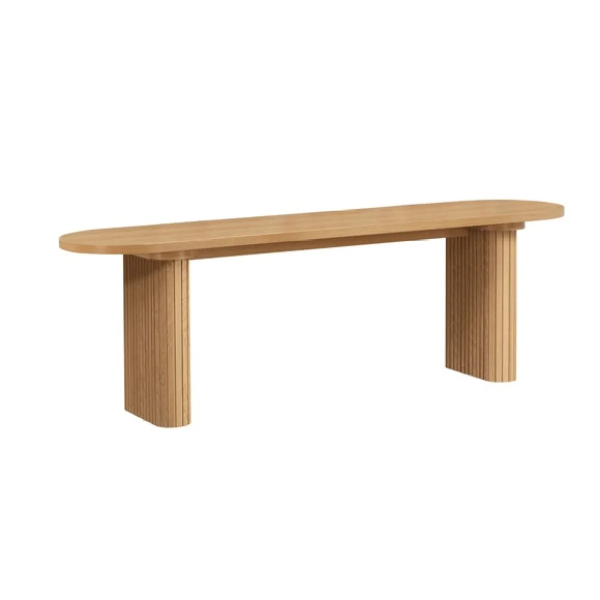 Axel Fluted Oval Bench – image 7