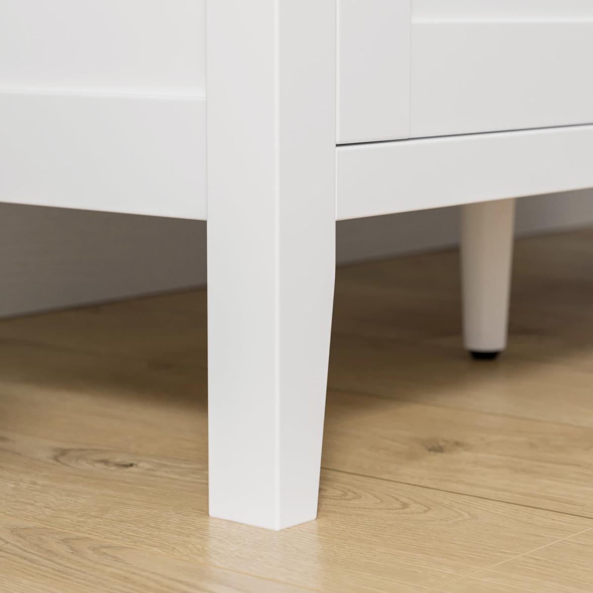 Lynton Storage Bench White White – image 5
