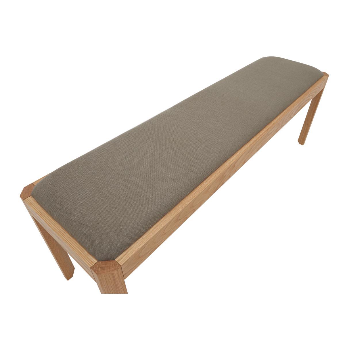Ercol - Ella Medium Dining Bench - Brown – image 3