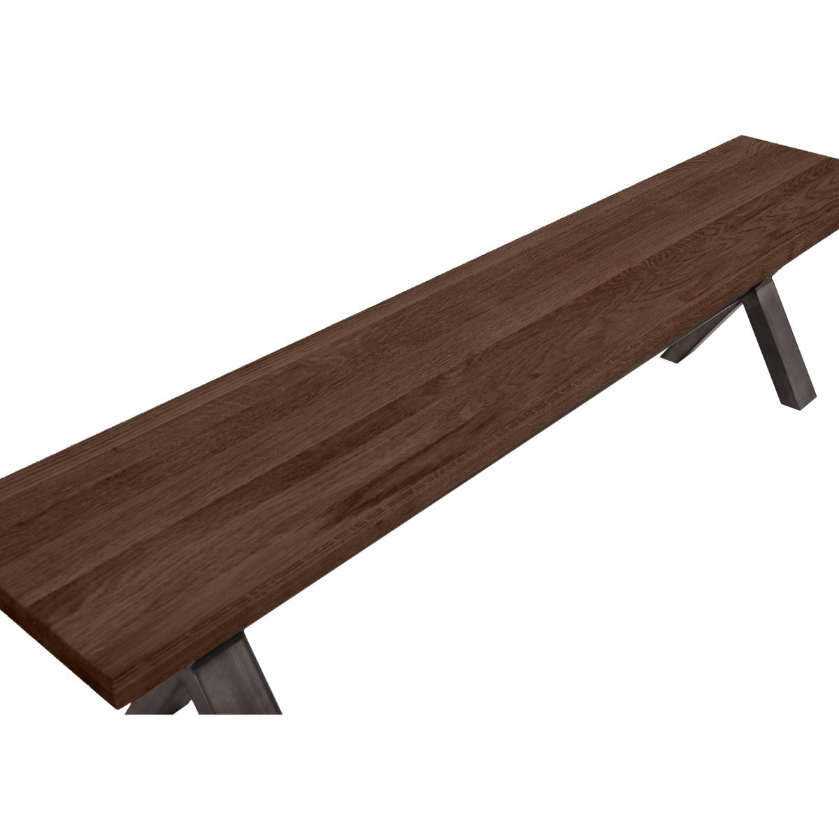 Mars Dining Bench - 140-cm - Brown – image 3