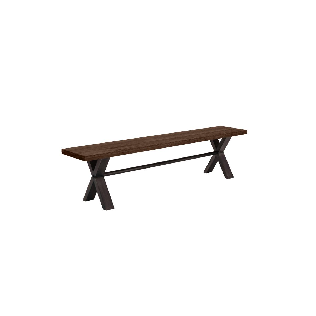 Mars Dining Bench - 140-cm - Brown – image 5