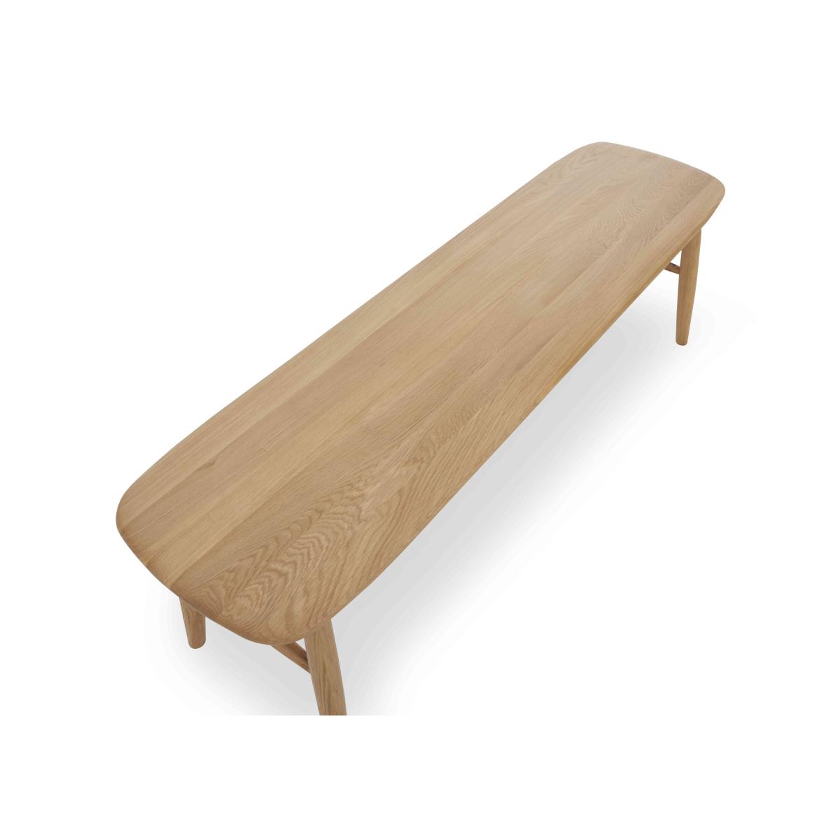 Stockholm Dining Bench - Dark Oak – image 3