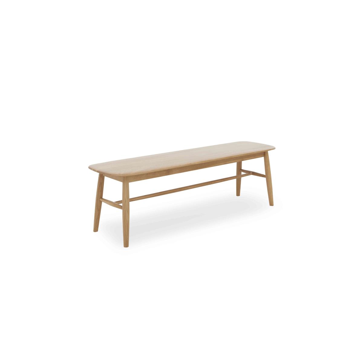 Stockholm Dining Bench - Dark Oak – image 5