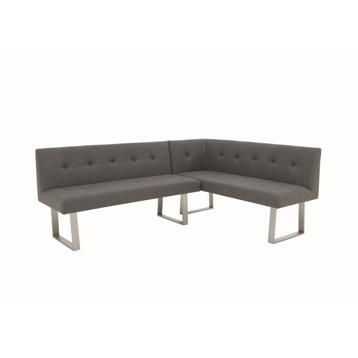 Park Avenue Right-Hand Facing Corner Dining Bench - Grey – image 6