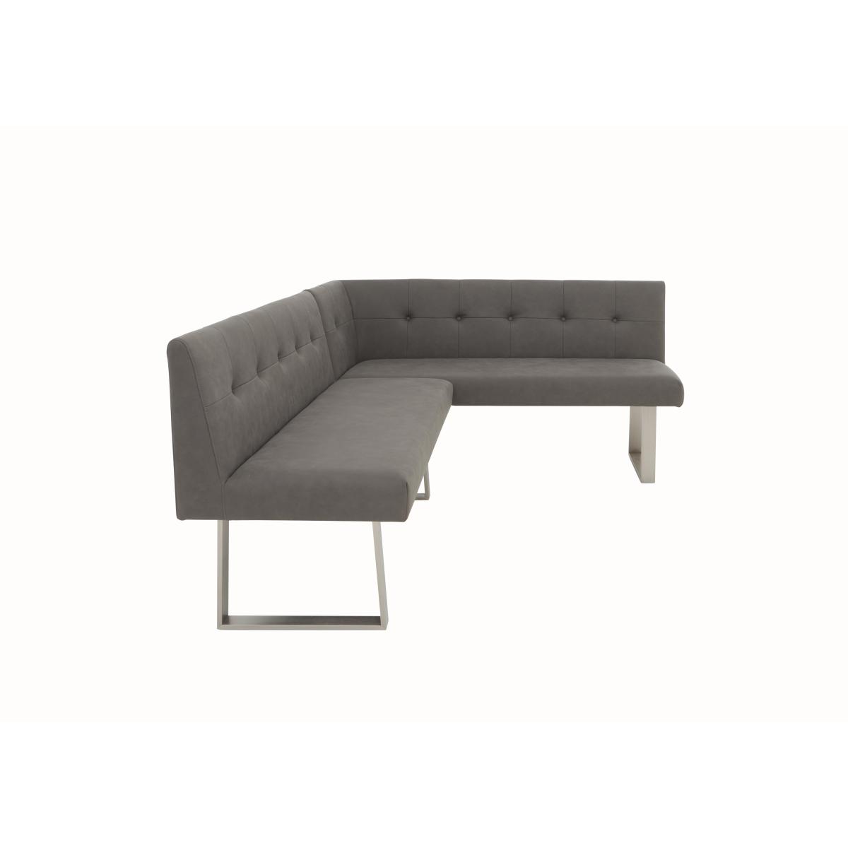 Park Avenue Right-Hand Facing Corner Dining Bench - Grey – image 7
