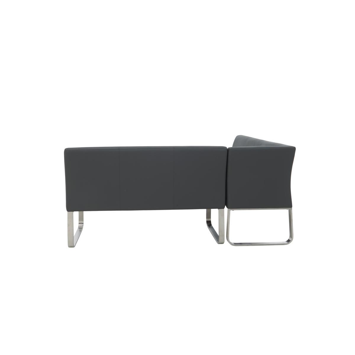 Cocoon Left Hand Facing Corner Dining Bench - Black – image 6