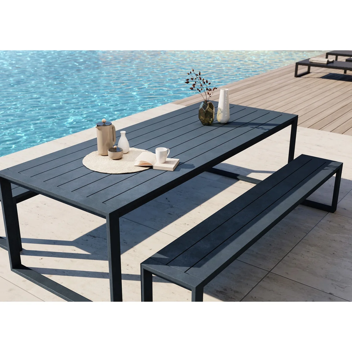 Case Eos Communal Bench in Green – image 4