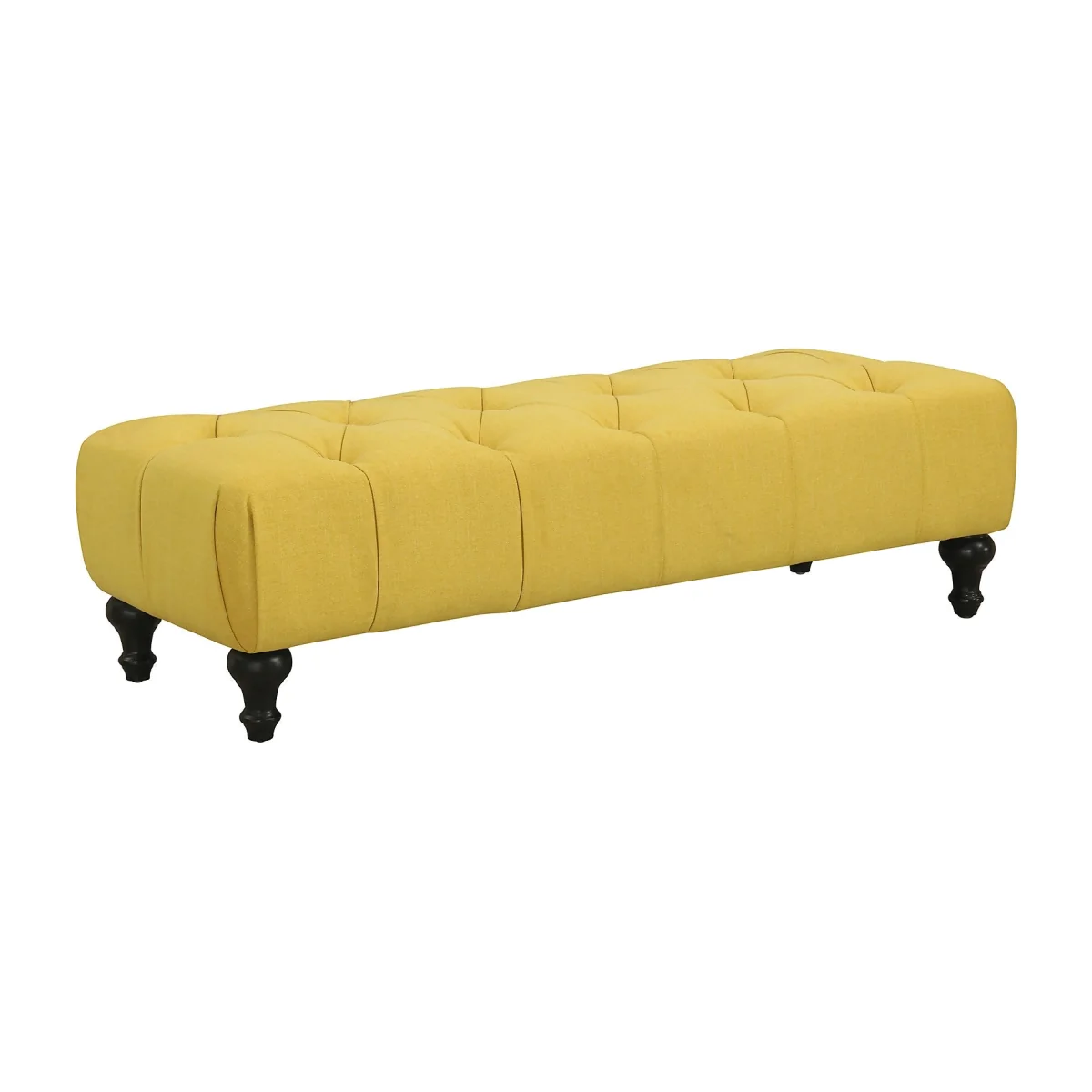 Ginny Bed End Bench - Yellow