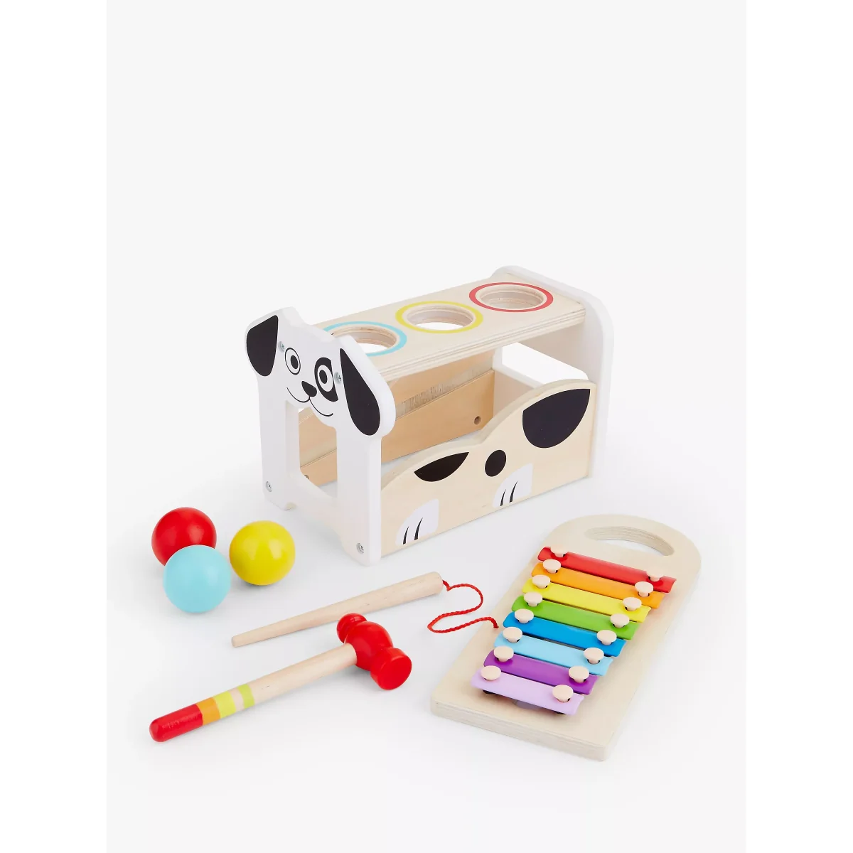 John Lewis & Partners Wooden Activity Bench – image 3