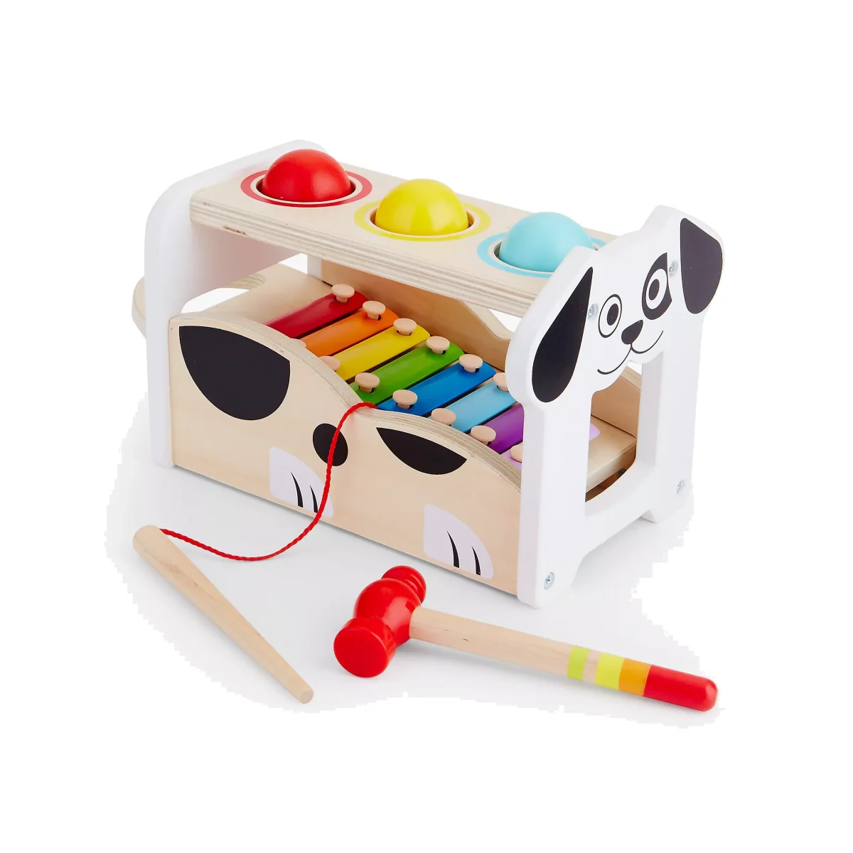 John Lewis & Partners Wooden Activity Bench – image 1