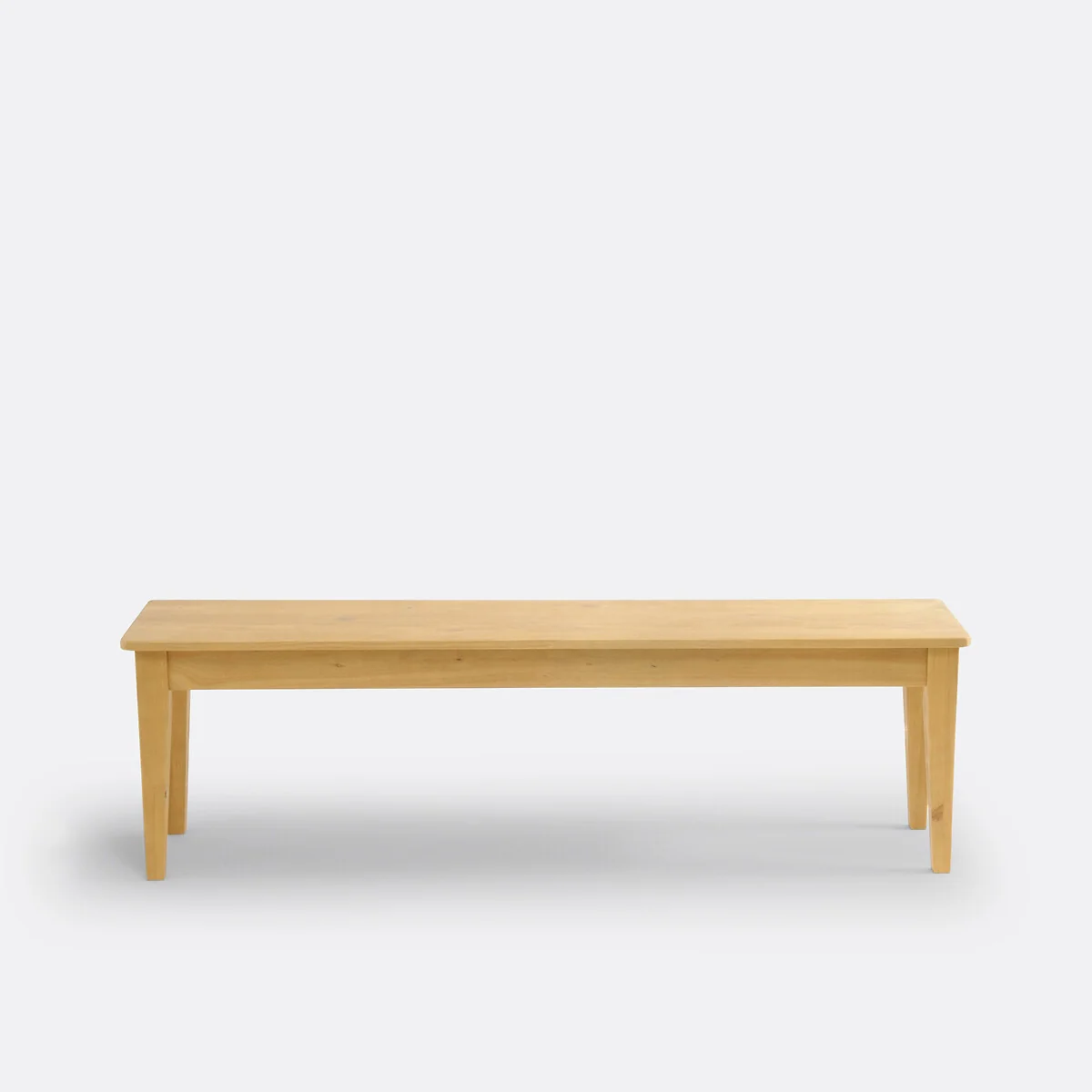 Alvina Solid Pine 3-Seat Bench – image 3