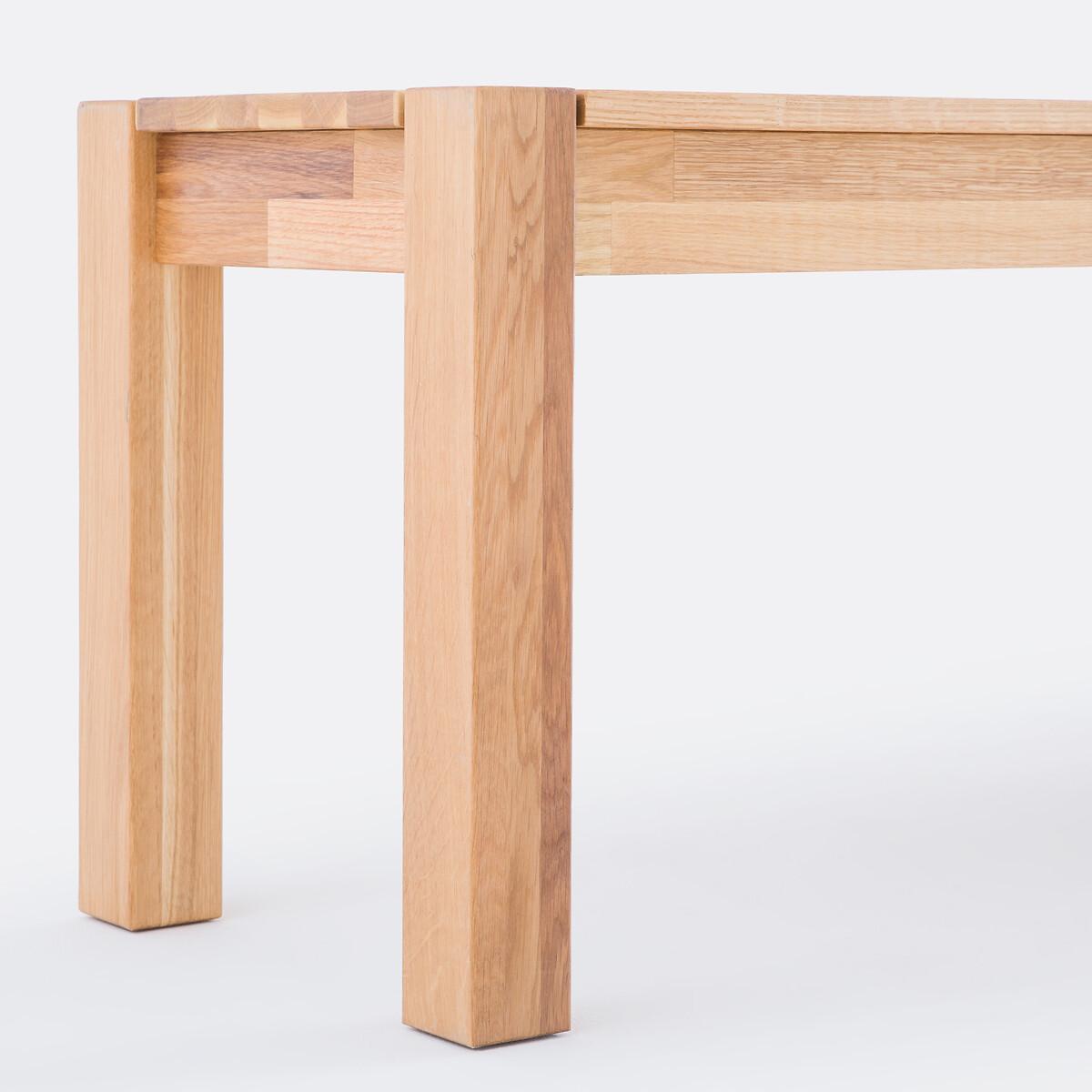 Adélita Solid Oak Bench, L200cm – image 3