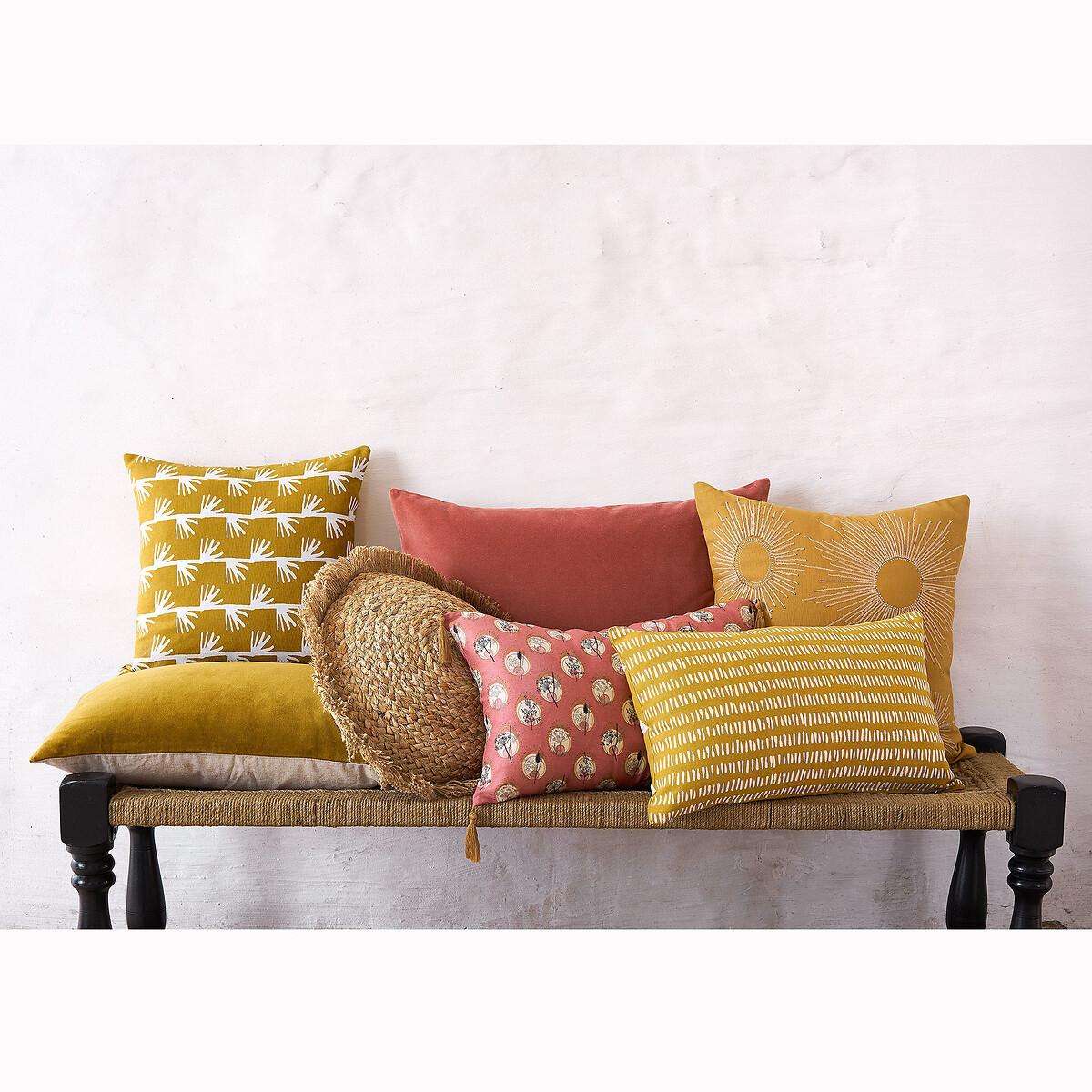 Adas Mango Wood & Rope Indian Style Bench – image 5