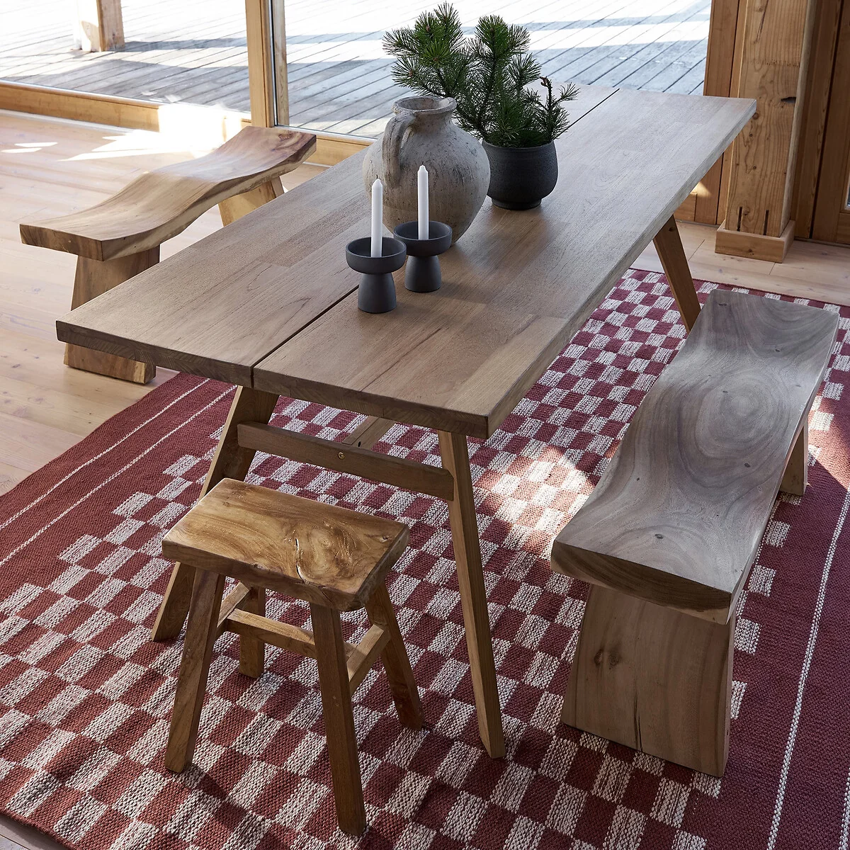 Hathi Suar Wood Bench – image 2
