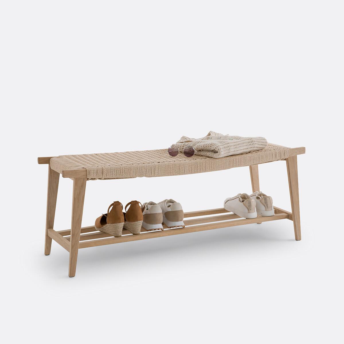 Kioto Solid Oak Bench – image 4