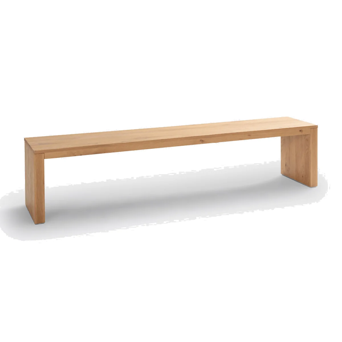 Vova Solid Oak Bench, Length 200cm – image 1