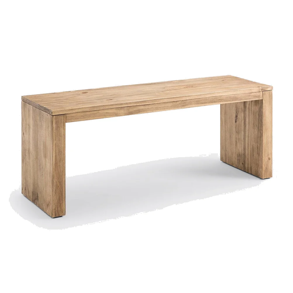 Malio Solid Pine Bench – image 1