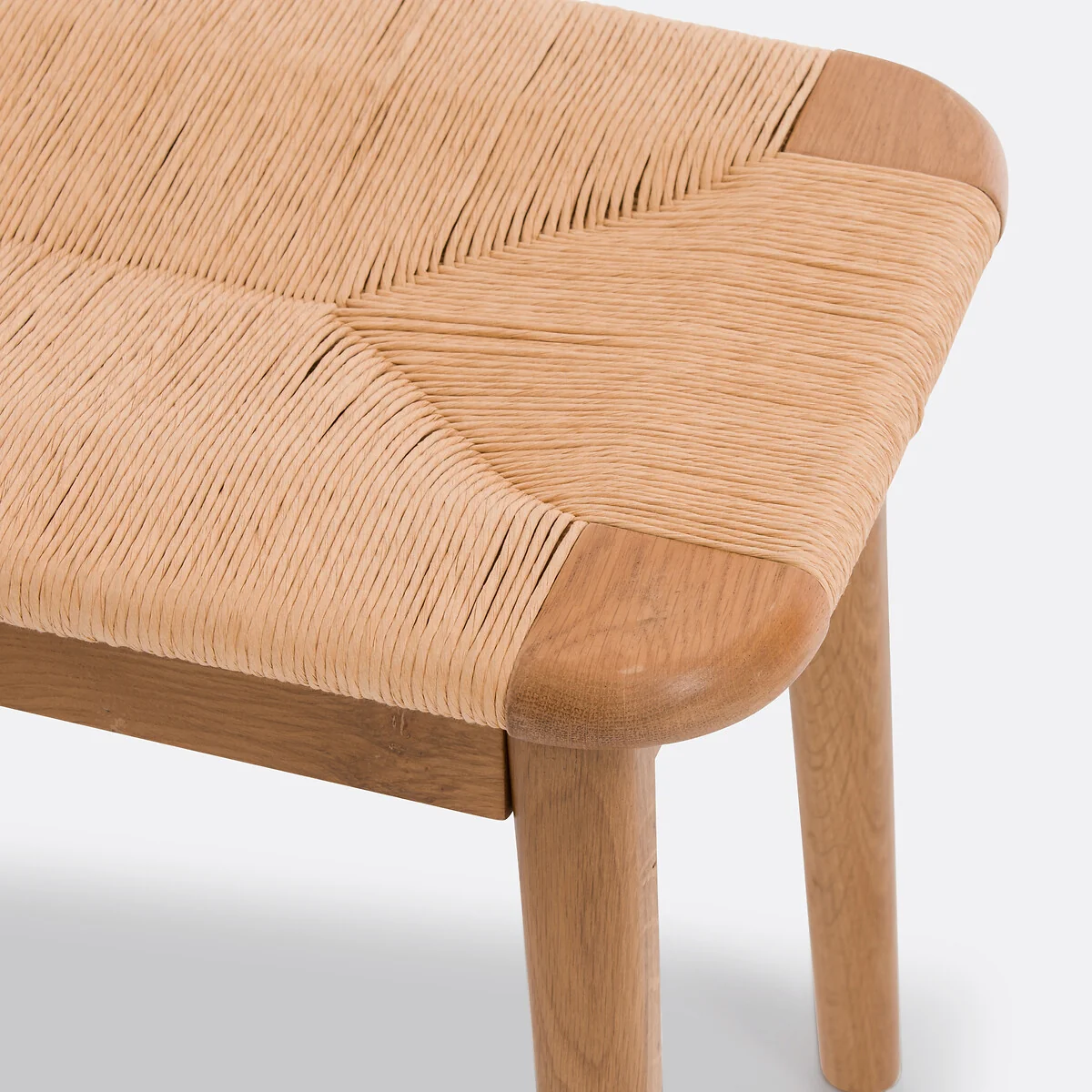 Pipo Oak & Rope Bench – image 4