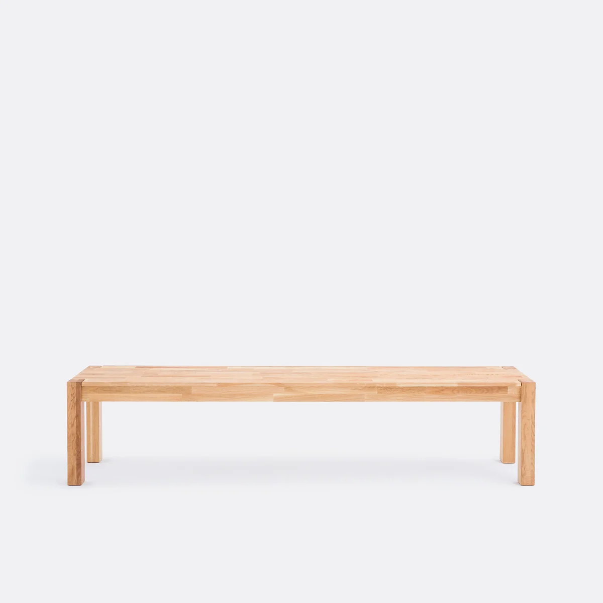 Adélita Solid Oak Bench, L200cm – image 2