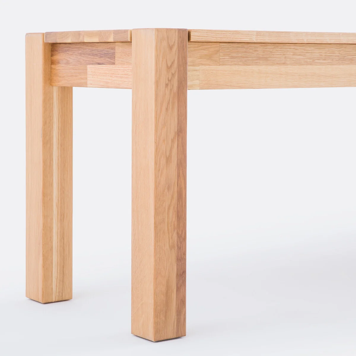Adélita Solid Oak Bench, L200cm – image 3