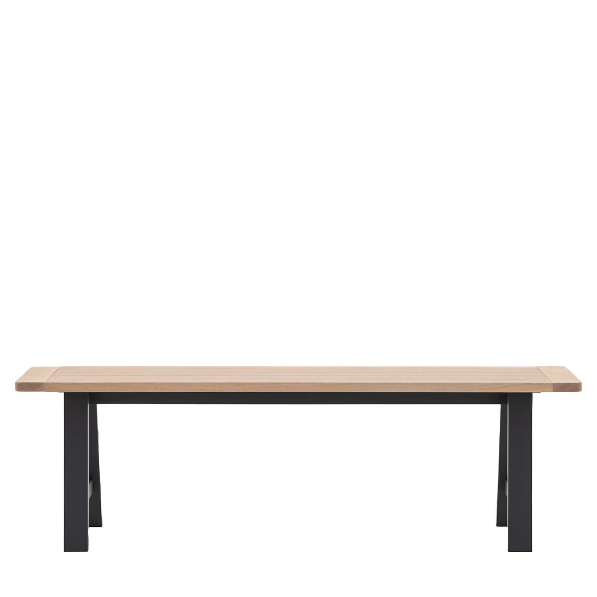Ende Solid Oak Shaker Style Trestle 3 Seater Dining Bench (150 cm) – image 2
