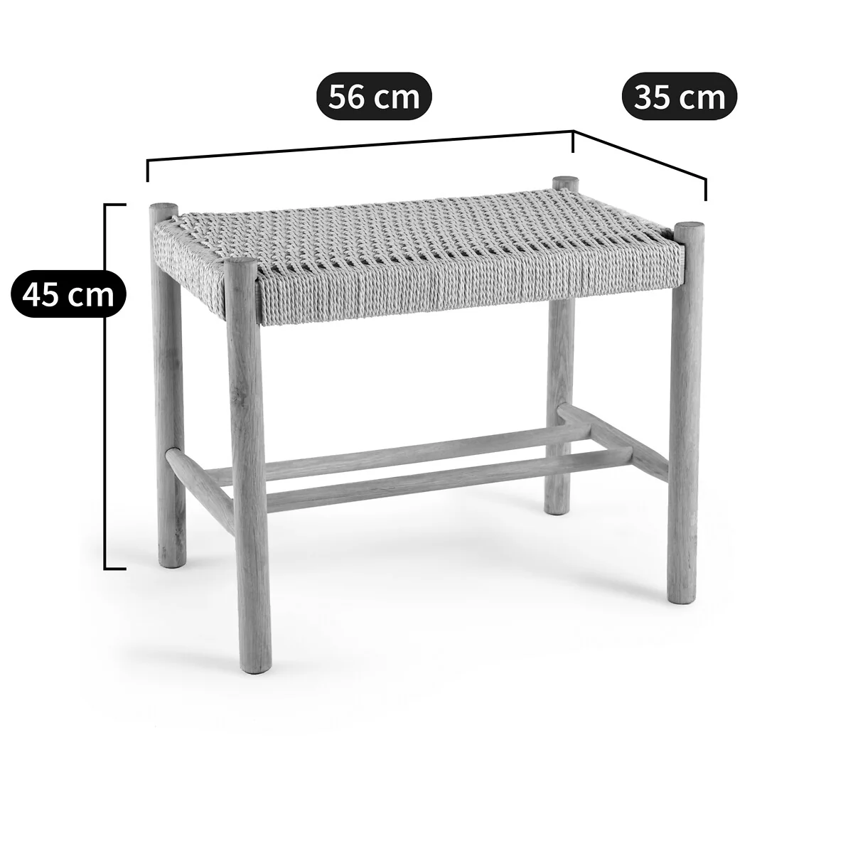 Taga Corded Bench / Stool – image 6
