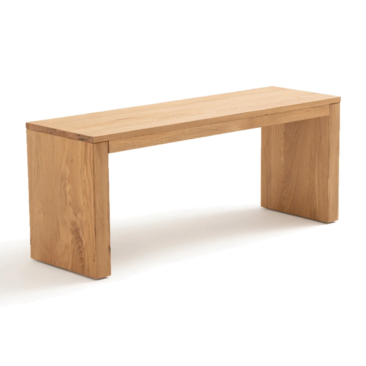 Vova Solid Oak 2-Seater Bench – image 1